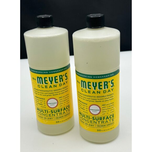 Mrs. Meyer's Honeysuckle Multi-Surface Concentrate 32 fl oz Cleaner Multipurpose - Picture 1 of 5
